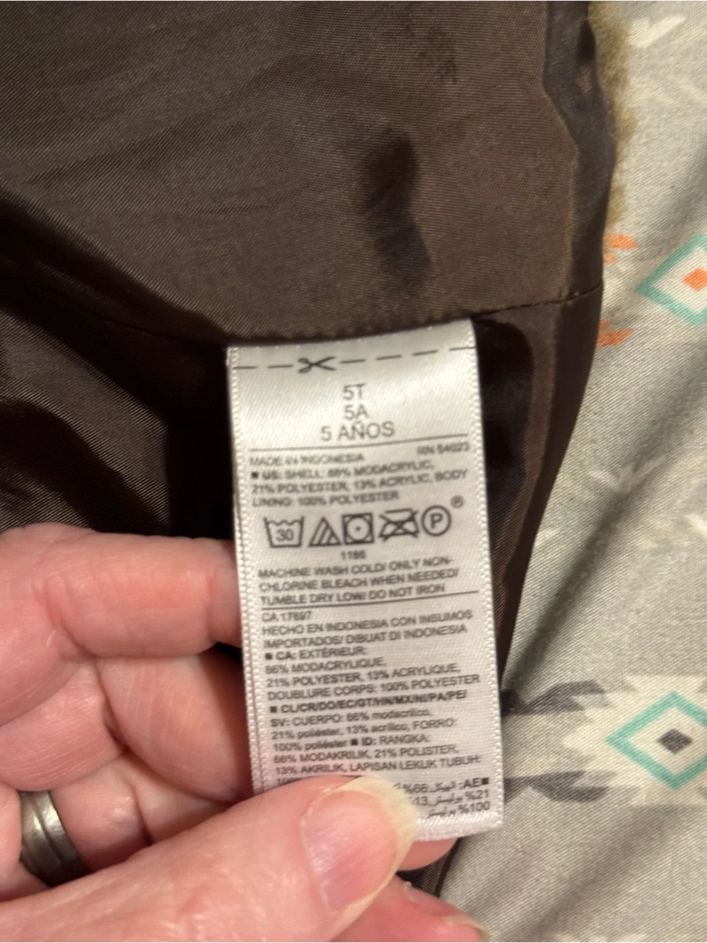 Old Navy Brown Vest Jacket